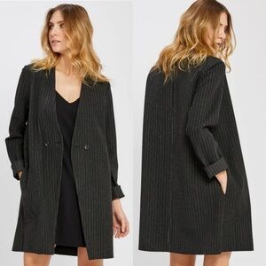 GENTLE FAWN Murphy Pinstripe Coat size small